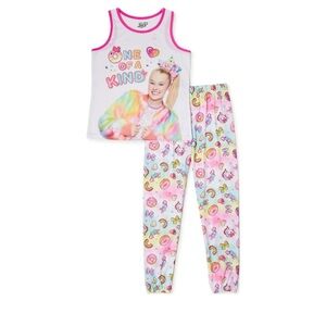 *NWT* Nickelodeon JoJo Siwa Pajamas PJ Girls Youth size 10/12 Tank Pants